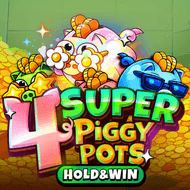 4 SUPER PIGGYPOTS: HOLD&WIN game tile