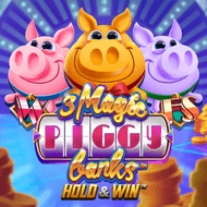 3 Magic Piggy Banks Hold & Win game tile
